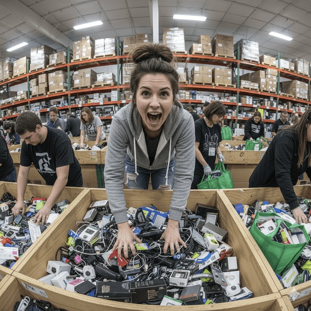 The Bin Store Rush: How to Harness Adrenaline and Psychology to Maximize Your Haul